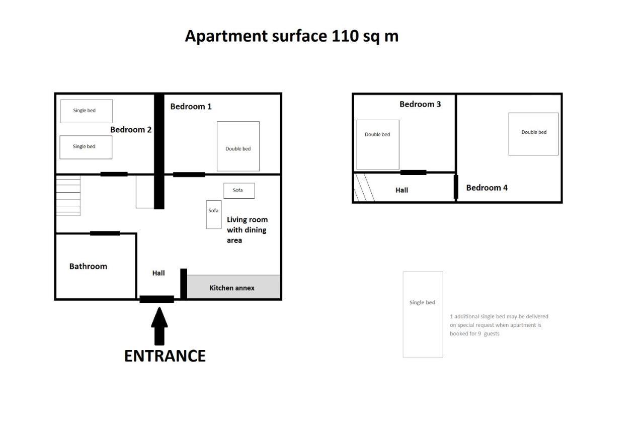 Super Central Apartment Sienna Street クラクフ エクステリア 写真